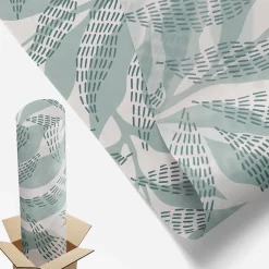 Film dépoli blanc adhésif 50x146 cm de protection d'intimité Feuilles Vertes 1 rol.-Wallfluent Outlet