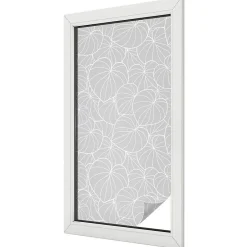 Film dépoli blanc adhésif 50x100 cm décoratif vitrail Élégance Feuillue 1 rol.-Wallfluent Sale