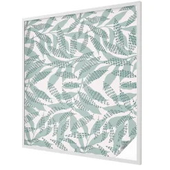 Film dépoli blanc adhésif 100x116 cm de protection d'intimité Feuilles Vertes 1 rol.-Wallfluent Clearance