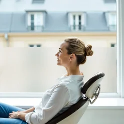 Film dépoli repositionnable blanc - 120 cm x 2 m - en Rouleau - DIMEXACT- Best