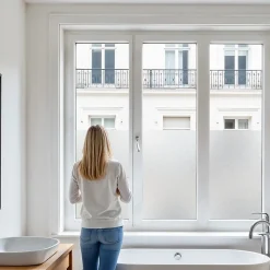 Film dépoli repositionnable translucide - 120 cm x 1 m - en Rouleau - DIMEXACT-