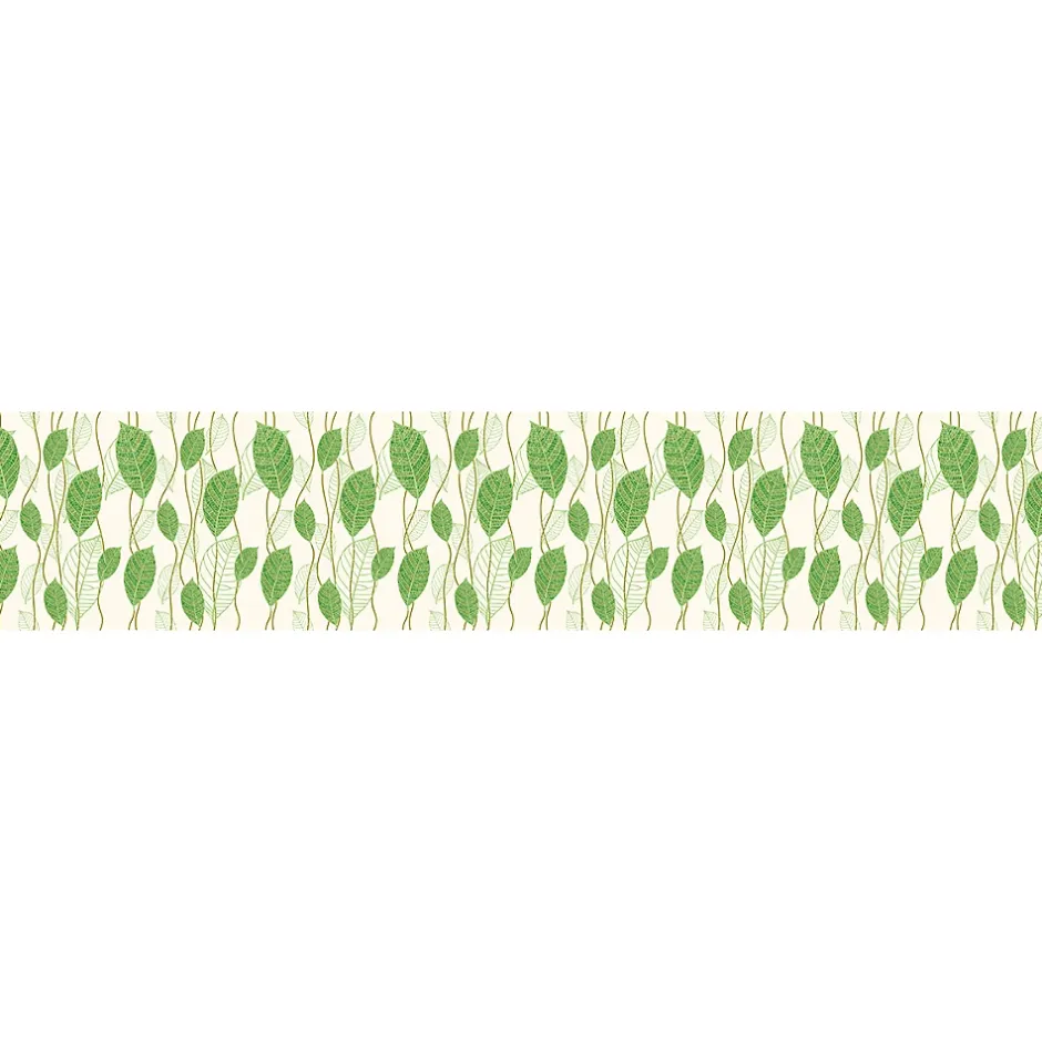 Film Fenêtre Anti Regard Occultant - FEUILLES VERTES XL - Stickers pour Vitres & Porte de Douche - 40X200cm-Ambiance Sticker Outlet