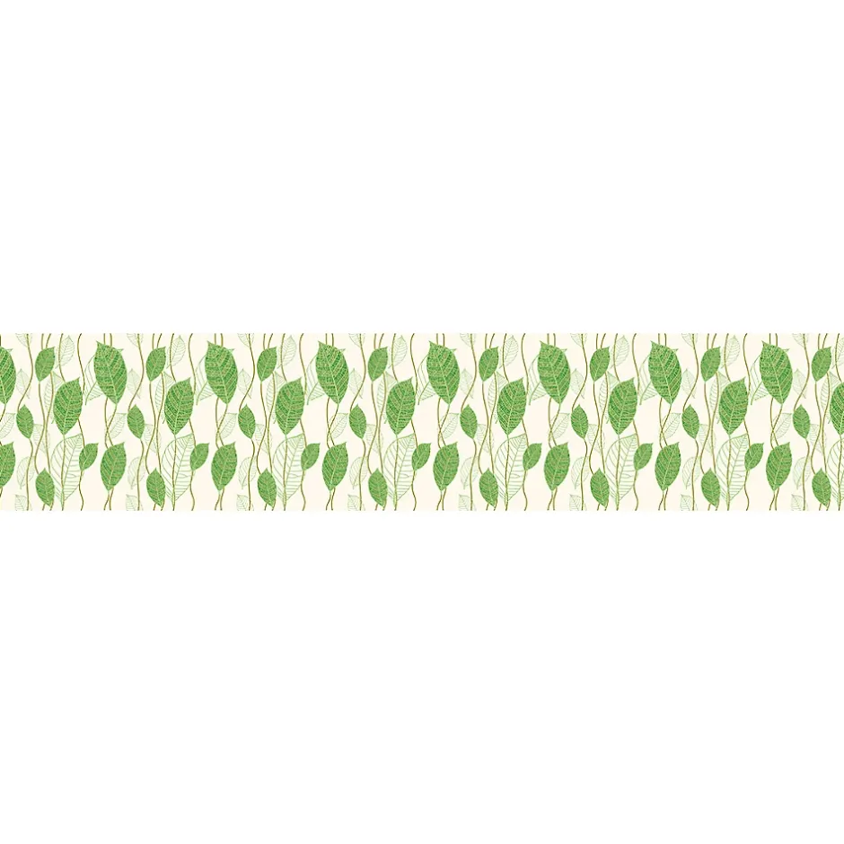 Film Fenêtre Anti Regard Occultant - FEUILLES VERTES XL - Stickers pour Vitres & Porte de Douche - 40X200cm-Ambiance Sticker Outlet