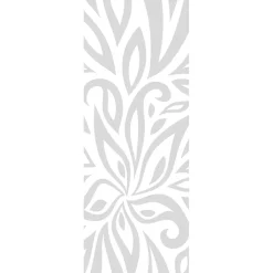 Ambiance Sticker Film Fenêtre Anti Regard Occultant - FLEUR DESIGN - Stickers Autocollant Brise-Vue pour Vitre & Porte de Douche - 150X55cm