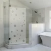 Film Fenêtre Anti Regard Occultant - PETITES BULLES - Stickers Autocollant Brise-Vue pour Vitre & Porte de Douche - 205x105cm-Ambiance Sticker Sale
