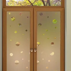 Film Fenêtre Anti Regard Occultant - PETITES BULLES - Stickers Autocollant Brise-Vue pour Vitre & Porte de Douche - 205x105cm-Ambiance Sticker Sale