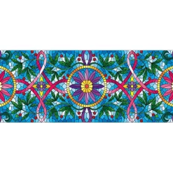 Film Fenêtre Anti Regard Occultant - VITRAIL LIANES ET FLEURS - Stickers pour Vitres & Porte de Douche - 40x100cm-Ambiance Sticker Best