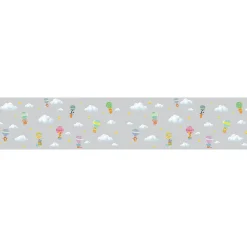 Ambiance Sticker Film Fenêtre Anti Regard Occultant - ANIMAUX EN MONTGOLFIÈRES XL - Stickers pour Vitres & Porte de Douche - 40X200cm