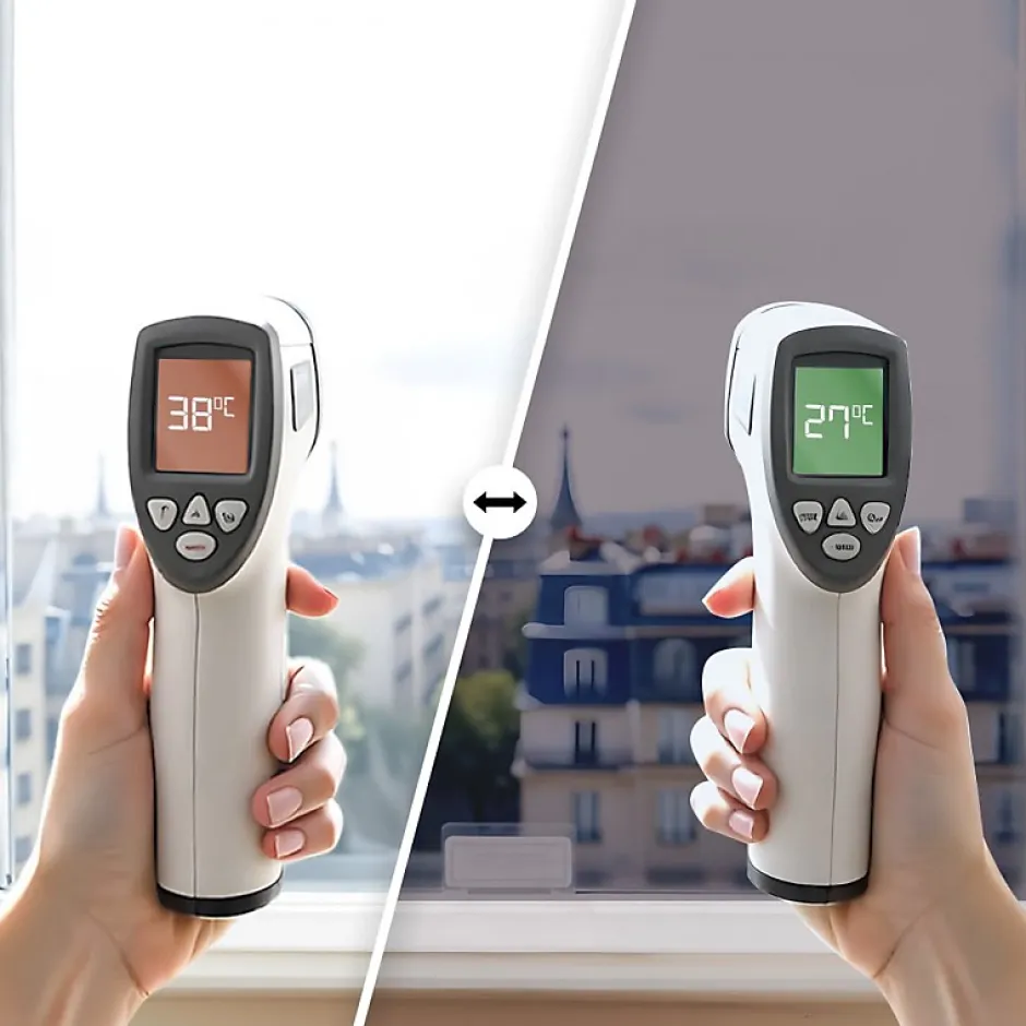 Film miroir sans tain repositionnable pour grand vitrage - Bronze - 60 cm x 1 m - en Rouleau - DIMEXACT