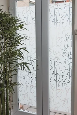 Film occultant statique pour vitre d-c-fix® Static Bambou 1.5m x 0.45m- New