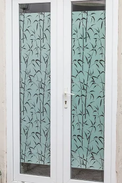 Film occultant statique pour vitre ® Static Bambou 1.5m x 0.675m-D-C-Fix