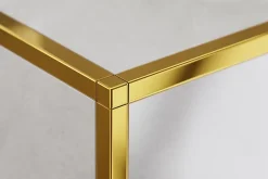 Ilcom Finition angulaire PQ en acier inoxydable pour profils Noir satiné - 12 mm x 12 mm