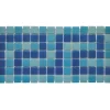 Casa Linéa FRISE GREC PETIT MODELE MISCELLA BLU 1 PIÈCE 15,2 x 30,5 CM CASA LINEA