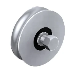 Slid’Up By Mantion Galet 100 mm en INOX à gorge ronde 21 mm - 400 kg