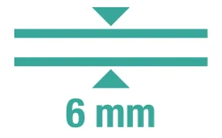 Samklic GAMME PRO - DALLE CLIPSABLE TRÈS HAUTE RÉSISTANCE AVEC SOUS-COUCHE INTEGREE. CIMENT BEIGE-Colis individuel (2,23m²)