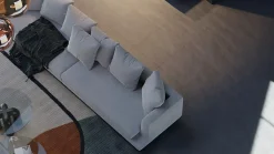 GAMME PRO - DALLE CLIPSABLE TRÈS HAUTE RÉSISTANCE AVEC SOUS-COUCHE INTEGREE. CIMENT FONCE-Pack T5 (66m²)-Samklic Clearance