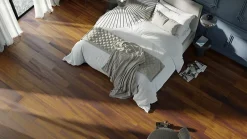 GAMME PRO - LAME CLIPSABLE TRÈS HAUTE RÉSISTANCE AVEC SOUS-COUCHE INTEGREE. NOYER NATUREL - Pack T2 (39m²)-Samklic Hot