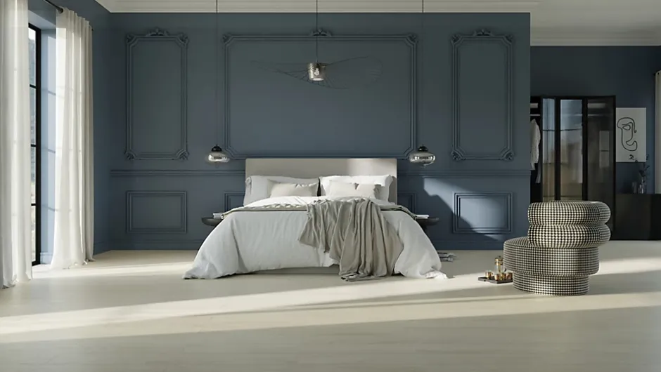 GAMME PRO - LAME CLIPSABLE TRÈS HAUTE RÉSISTANCE AVEC SOUS-COUCHE INTEGREE. FRÊNE GRIS CLAIR - Pack T4 (66m²)-Samklic Hot