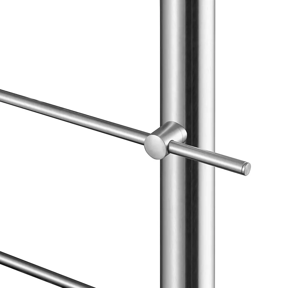 Garde-corps avec main courante, 120cm, en acier inoxydable 304, garde-corps avec 5 traverses, pour intérieur et extérieur-AICA Sanitaire Sale