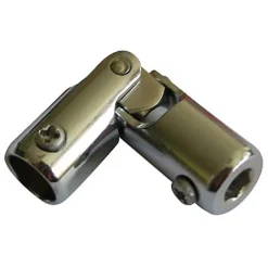 Afbat Genouillère 6 pans pour volet 7 mm chromé