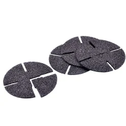 Gomme Acoustique - carton de 100 pièces pneu recyclé pour dalle --Jouplast Clearance