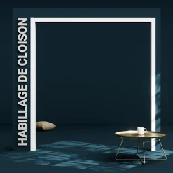 Habillage de Cloison 2.20 m - Blanc-Coulicool Hot