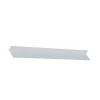 Habillage pour fenêtre et baie coulissante alu blanc 60 x 30 mm-GoodHome Clearance