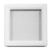 Hublot pour porte de garage carré en PVC blanc l.29 x H.29 cm-GoodHome Sale