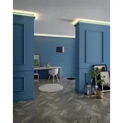 Noel & Marquet IL4 WALLSTYL Moulures de plafond Polystyrène HD Noël & Marquet 60 x 36 x 2000 - 1 pièce