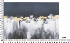 Mauro Ferretti Impression sur toile abstraite multicolore cm 80x3x120