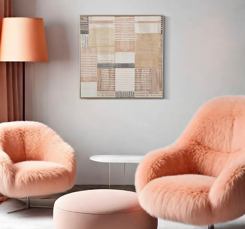 Impression sur toile avec cadre 60x3x60 cm-Mauro Ferretti Hot