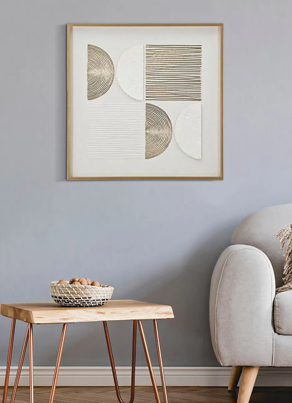 Impression sur toile avec cadre 60x3x60 cm-Mauro Ferretti New