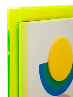 Mauro Ferretti Impression sur toile laquée avec cadre acrylique cm 50x3,3x70