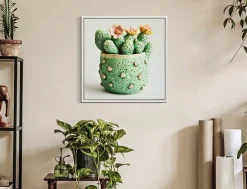 Mauro Ferretti Impression sur toile laquée avec cadre 40x2,8x40 cm