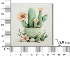 Mauro Ferretti Impression sur toile laquée avec cadre 40x2,8x40 cm