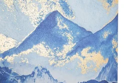 Impression sur toile multicolore paysage cm 80x3x120-Mauro Ferretti Clearance