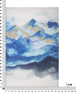 Impression sur toile multicolore paysage cm 80x3x120-Mauro Ferretti Clearance