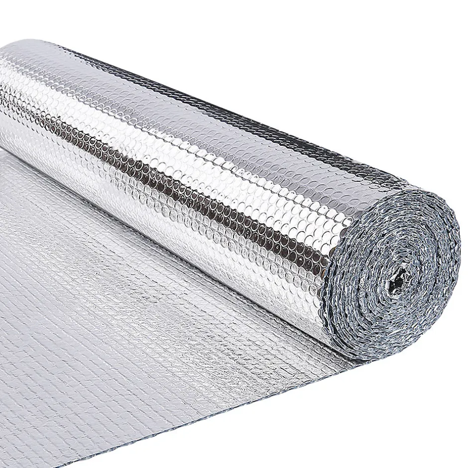 Isolant thermique a bulle double couche aluminium radiateur reflecteur 1x10m-Vounot Online