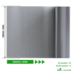 Isolant thermique a bulle double couche aluminium radiateur reflecteur 1x10m-Vounot Online