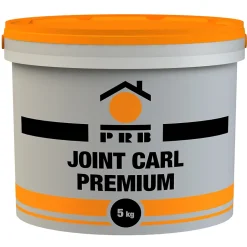 Prb Joint Carrelage Premium B77 Beige Foncé 5kg - Joint Fin Amélioré Souple pour Murs et Sols Intérieur/Extérieur - Haute Résistance