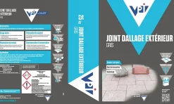 VPI Joint dallage sol extérieur gris 25kg