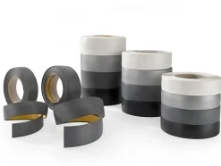 Quest Joint de dilatation en PVC 30x30mm, 5m flexible, bande de dilatation pour tous types de surfaces, noir