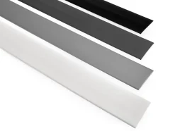 Quest Joint de dilatation en PVC 30x30mm, 5m flexible, bande de dilatation pour tous types de surfaces, noir