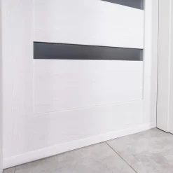 Quest Joint de dilatation en PVC 30x30mm, 5m flexible, bande de dilatation pour tous types de surfaces, noir