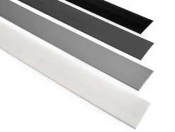 Quest Joint de dilatation en PVC 40x40mm, 5m flexible, bande de dilatation pour tous types de surfaces, graphite