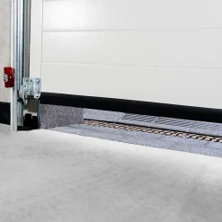 Quest Joint de dilatation en PVC 40x40mm, 5m flexible, bande de dilatation pour tous types de surfaces, graphite