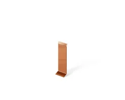 Joint FI en acier inoxydable pour plinthe Cuivre poli - 80mm x 30mm x 12mm-Ilcom Discount