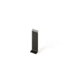 Joint FI en acier inoxydable pour plinthe Noir satiné - 80mm x 30mm x 12mm-Ilcom Clearance