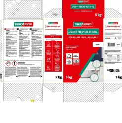 Parexlanko Joint fin pour carrelage mur et sol blanc 5 kg