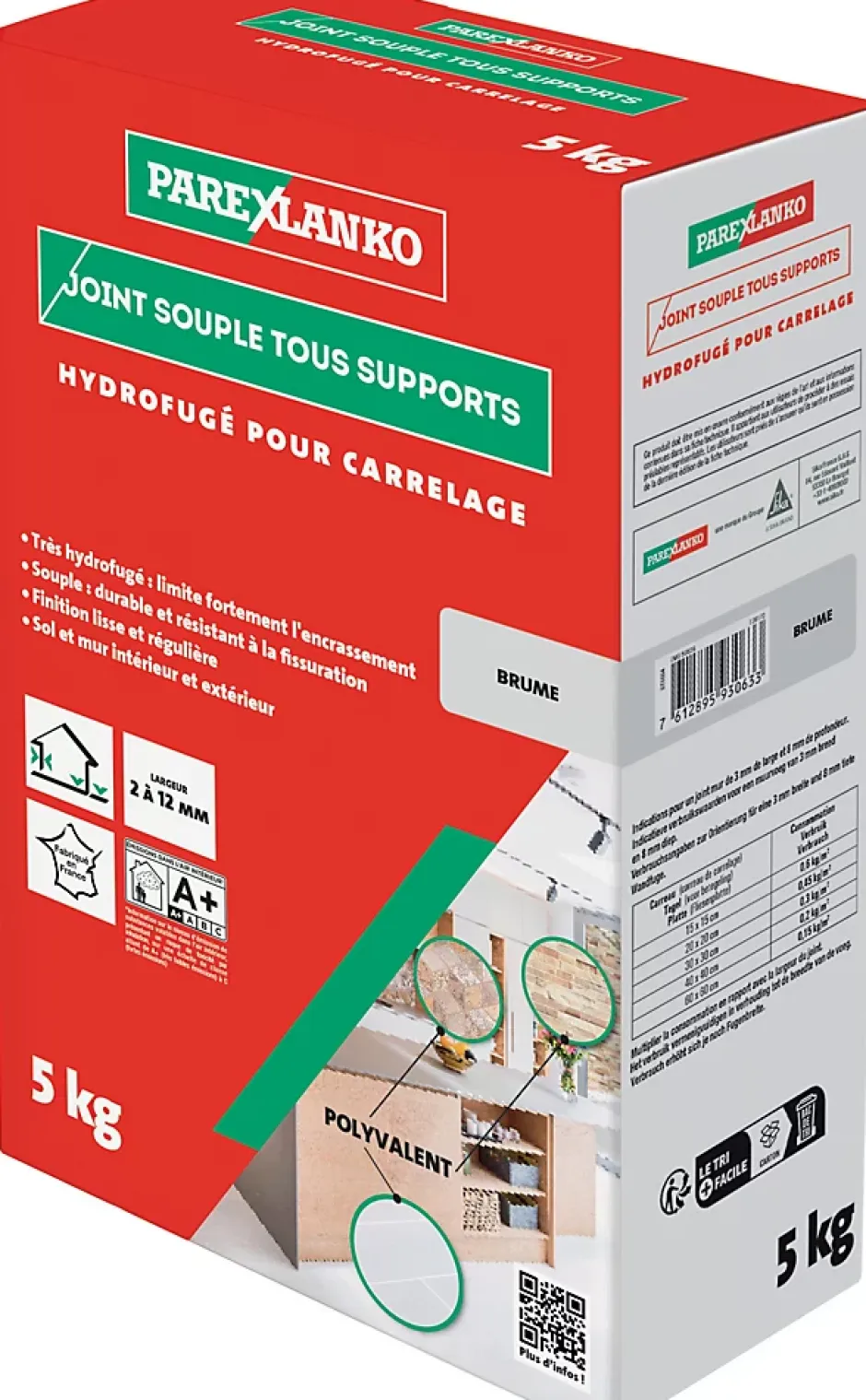 Joint souple tous supports brume 5 kg-Parexlanko Sale